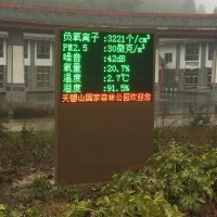 森林公園負(fù)氧離子及PM2.5自動(dòng)測(cè)試儀