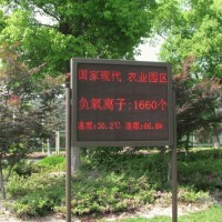 負(fù)氧離子連續(xù)檢測(cè)LED實(shí)時(shí)發(fā)布系統(tǒng)
