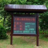 LED大屏幕負(fù)氧離子顯示測(cè)量?jī)x