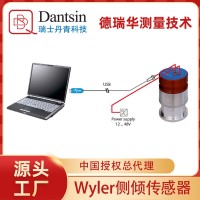 瑞士丹青Wyler高精度側傾傳感器長期檢測大壩橋梁高塔